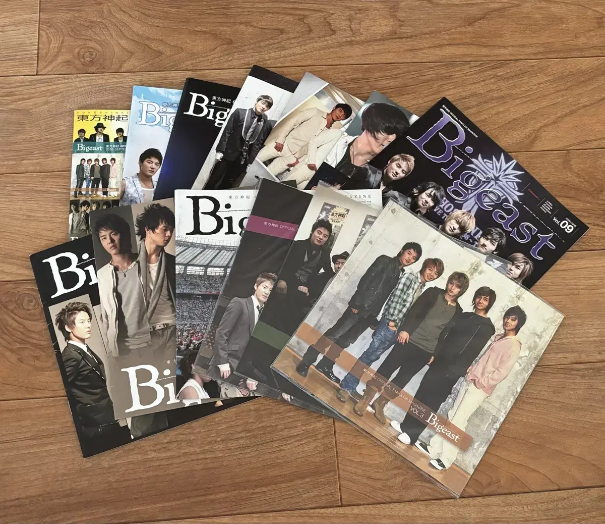 동방신기 Bigeast MAGAZINE 일본 FC한정 5인시절